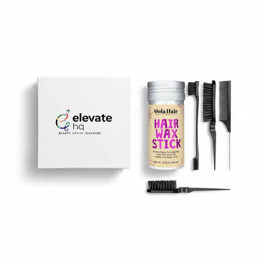 ElevateHQ Hair Wax Stick Flat Lay Clean