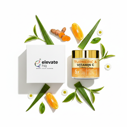ElevateHQ Turmeric Flat Lay Box